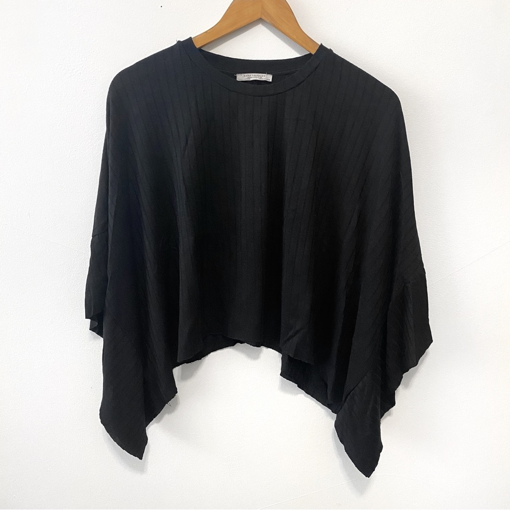 Batwing Flowy Cropped Top